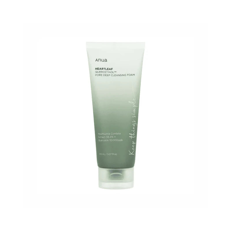 Anua Heartleaf Quercetinol Cleansing Foam 150 ML