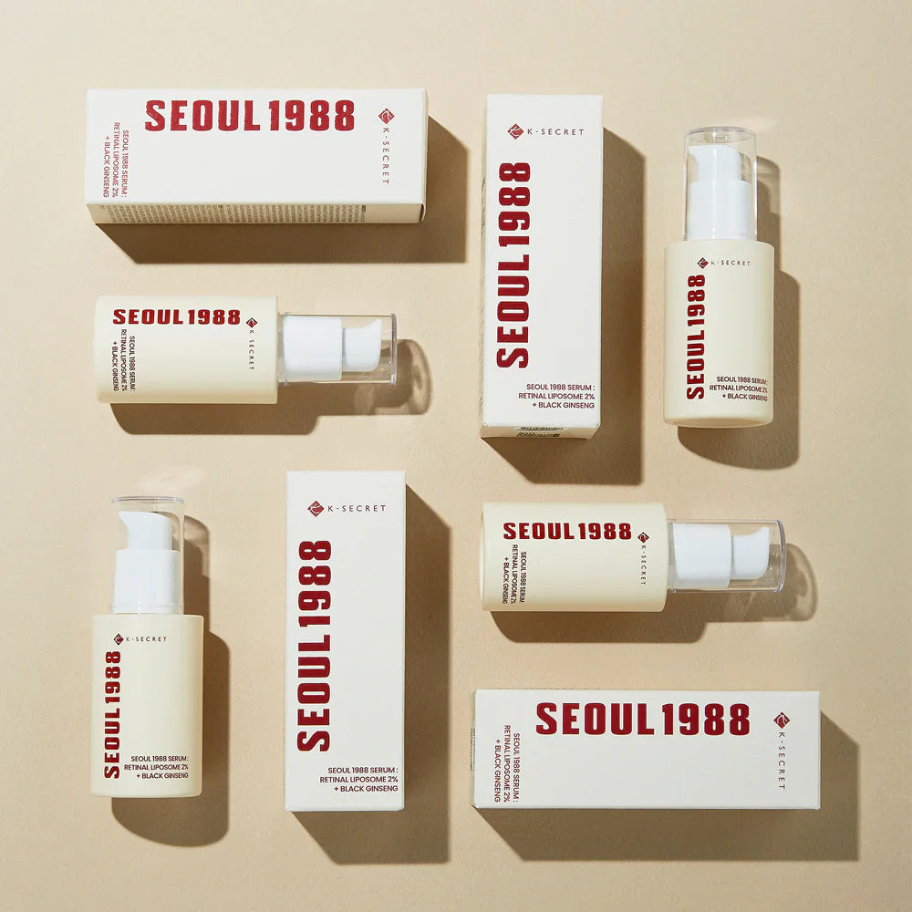 Seoul 1988: Liposoma de retina al 2% + Ginseng negro