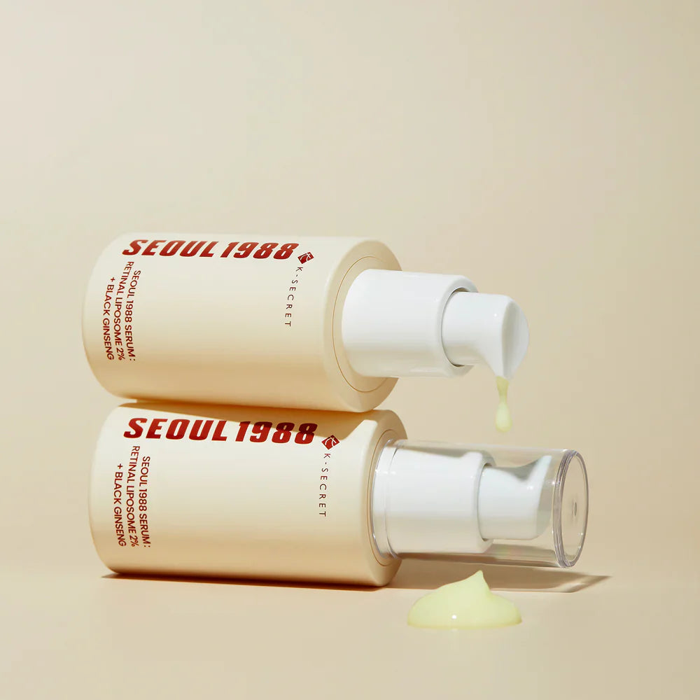 Seoul 1988: Liposoma de retina al 2% + Ginseng negro