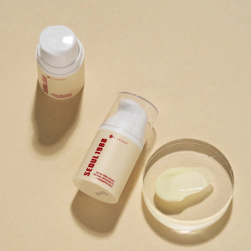 Crema Seoul 1988: Liposoma de retina al 1% + Arroz fermentado
